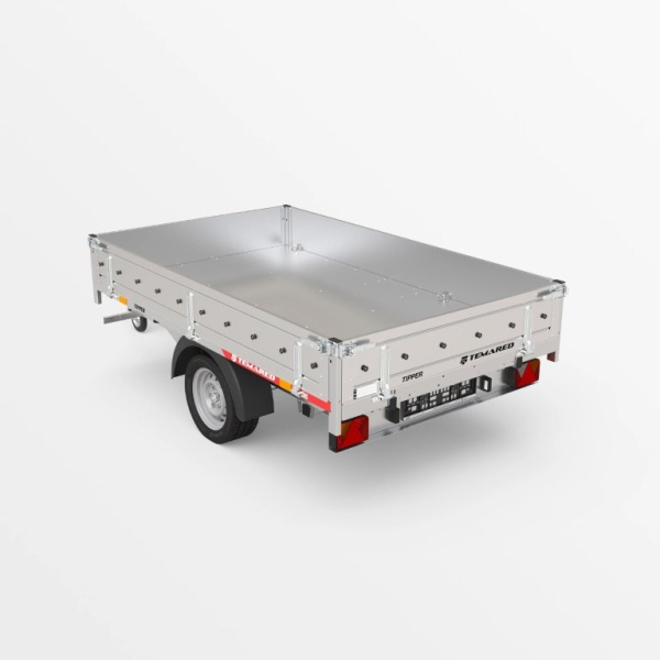 PKW Anhänger, Temared TIPPER 2515 S 1300 kg Rückwertskipper mit Handpumpe